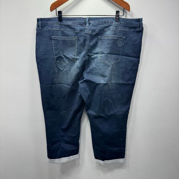 Laurie Felt Plus Jeans sz 28W Girlfriend Fit Reprive Denim NEW #H915 - Picture 6 of 9